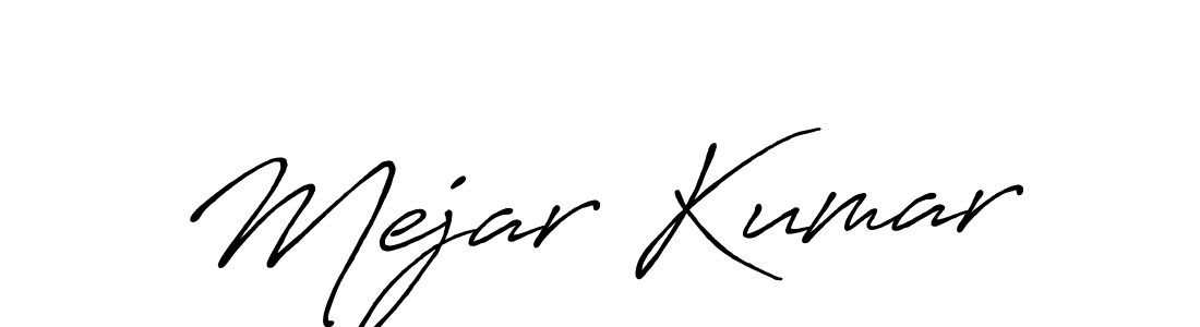 How to Draw Mejar Kumar signature style? Antro_Vectra_Bolder is a latest design signature styles for name Mejar Kumar. Mejar Kumar signature style 7 images and pictures png