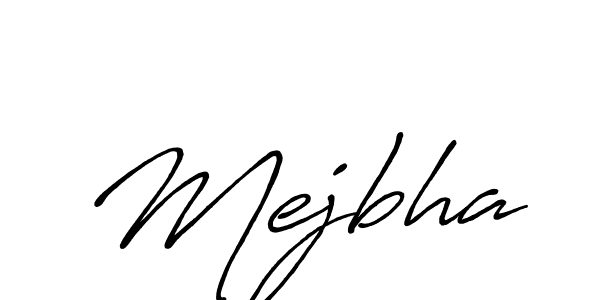 You should practise on your own different ways (Antro_Vectra_Bolder) to write your name (Mejbha) in signature. don't let someone else do it for you. Mejbha signature style 7 images and pictures png