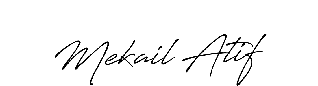 You can use this online signature creator to create a handwritten signature for the name Mekail Atif. This is the best online autograph maker. Mekail Atif signature style 7 images and pictures png