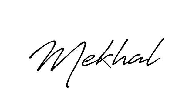 Mekhal stylish signature style. Best Handwritten Sign (Antro_Vectra_Bolder) for my name. Handwritten Signature Collection Ideas for my name Mekhal. Mekhal signature style 7 images and pictures png