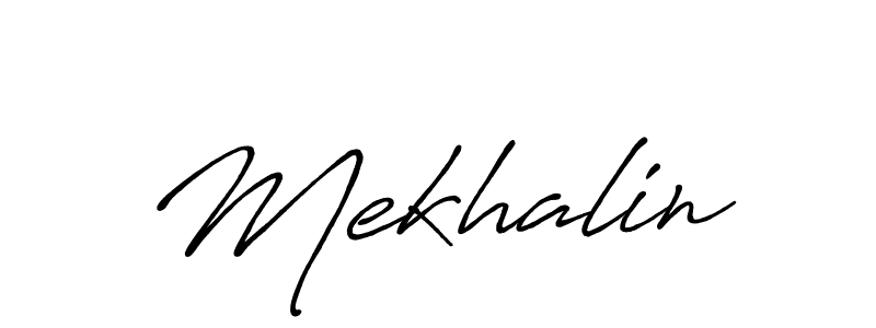 Also we have Mekhalin name is the best signature style. Create professional handwritten signature collection using Antro_Vectra_Bolder autograph style. Mekhalin signature style 7 images and pictures png