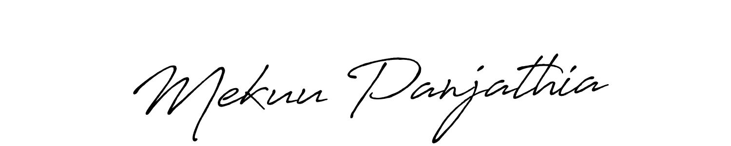 Antro_Vectra_Bolder is a professional signature style that is perfect for those who want to add a touch of class to their signature. It is also a great choice for those who want to make their signature more unique. Get Mekuu Panjathia name to fancy signature for free. Mekuu Panjathia signature style 7 images and pictures png