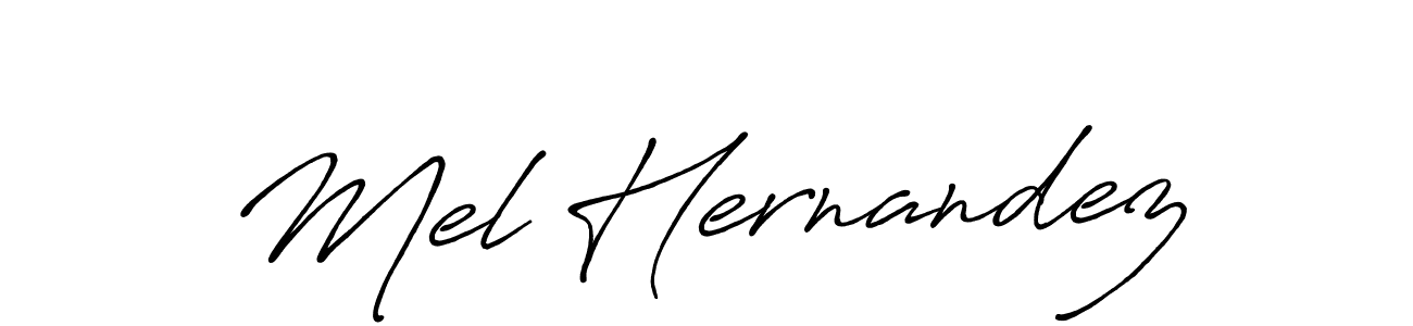 You should practise on your own different ways (Antro_Vectra_Bolder) to write your name (Mel Hernandez) in signature. don't let someone else do it for you. Mel Hernandez signature style 7 images and pictures png