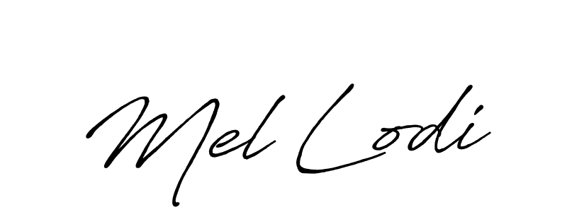 Use a signature maker to create a handwritten signature online. With this signature software, you can design (Antro_Vectra_Bolder) your own signature for name Mel Lodi. Mel Lodi signature style 7 images and pictures png
