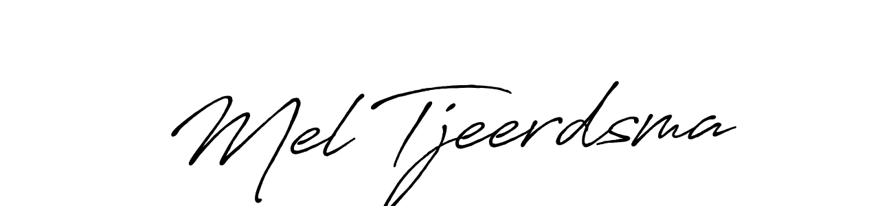Make a short Mel Tjeerdsma signature style. Manage your documents anywhere anytime using Antro_Vectra_Bolder. Create and add eSignatures, submit forms, share and send files easily. Mel Tjeerdsma signature style 7 images and pictures png