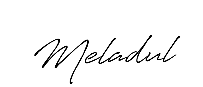 See photos of Meladul official signature by Spectra . Check more albums & portfolios. Read reviews & check more about Antro_Vectra_Bolder font. Meladul signature style 7 images and pictures png