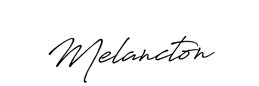 You should practise on your own different ways (Antro_Vectra_Bolder) to write your name (Melancton) in signature. don't let someone else do it for you. Melancton signature style 7 images and pictures png