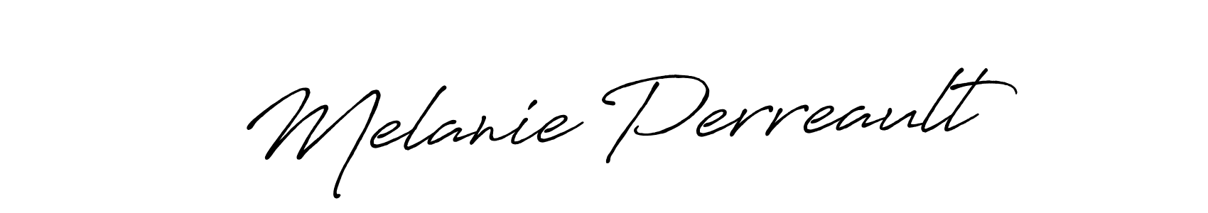 Antro_Vectra_Bolder is a professional signature style that is perfect for those who want to add a touch of class to their signature. It is also a great choice for those who want to make their signature more unique. Get Melanie Perreault name to fancy signature for free. Melanie Perreault signature style 7 images and pictures png