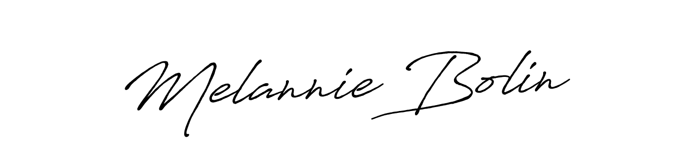 Antro_Vectra_Bolder is a professional signature style that is perfect for those who want to add a touch of class to their signature. It is also a great choice for those who want to make their signature more unique. Get Melannie Bolin name to fancy signature for free. Melannie Bolin signature style 7 images and pictures png