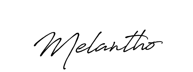 How to Draw Melantho signature style? Antro_Vectra_Bolder is a latest design signature styles for name Melantho. Melantho signature style 7 images and pictures png