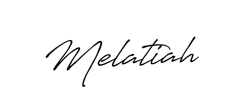It looks lik you need a new signature style for name Melatiah. Design unique handwritten (Antro_Vectra_Bolder) signature with our free signature maker in just a few clicks. Melatiah signature style 7 images and pictures png