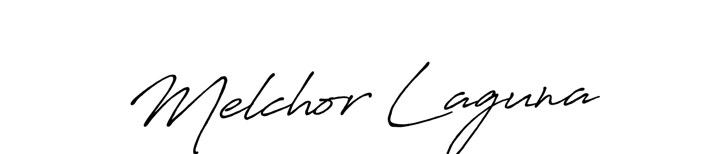 Make a short Melchor Laguna signature style. Manage your documents anywhere anytime using Antro_Vectra_Bolder. Create and add eSignatures, submit forms, share and send files easily. Melchor Laguna signature style 7 images and pictures png