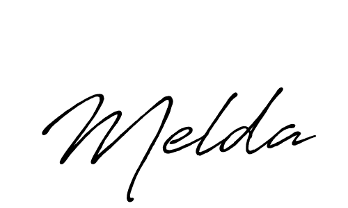 if you are searching for the best signature style for your name Melda. so please give up your signature search. here we have designed multiple signature styles  using Antro_Vectra_Bolder. Melda signature style 7 images and pictures png