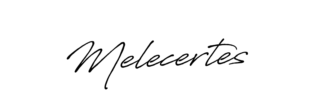 It looks lik you need a new signature style for name Melecertes. Design unique handwritten (Antro_Vectra_Bolder) signature with our free signature maker in just a few clicks. Melecertes signature style 7 images and pictures png