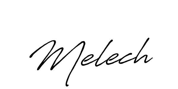 The best way (Antro_Vectra_Bolder) to make a short signature is to pick only two or three words in your name. The name Melech include a total of six letters. For converting this name. Melech signature style 7 images and pictures png