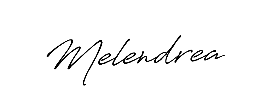 Once you've used our free online signature maker to create your best signature Antro_Vectra_Bolder style, it's time to enjoy all of the benefits that Melendrea name signing documents. Melendrea signature style 7 images and pictures png