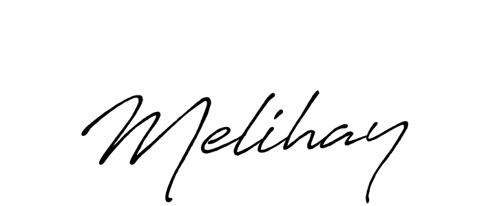 You can use this online signature creator to create a handwritten signature for the name Melihay. This is the best online autograph maker. Melihay signature style 7 images and pictures png