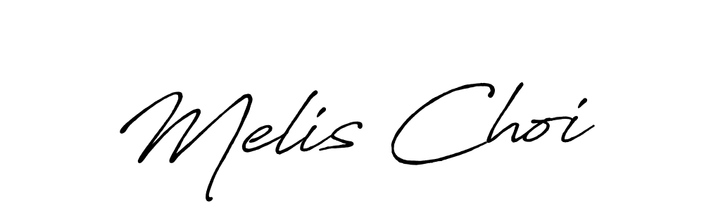 Make a short Melis Choi signature style. Manage your documents anywhere anytime using Antro_Vectra_Bolder. Create and add eSignatures, submit forms, share and send files easily. Melis Choi signature style 7 images and pictures png