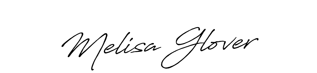 Once you've used our free online signature maker to create your best signature Antro_Vectra_Bolder style, it's time to enjoy all of the benefits that Melisa Glover name signing documents. Melisa Glover signature style 7 images and pictures png