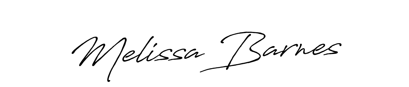 It looks lik you need a new signature style for name Melissa Barnes. Design unique handwritten (Antro_Vectra_Bolder) signature with our free signature maker in just a few clicks. Melissa Barnes signature style 7 images and pictures png