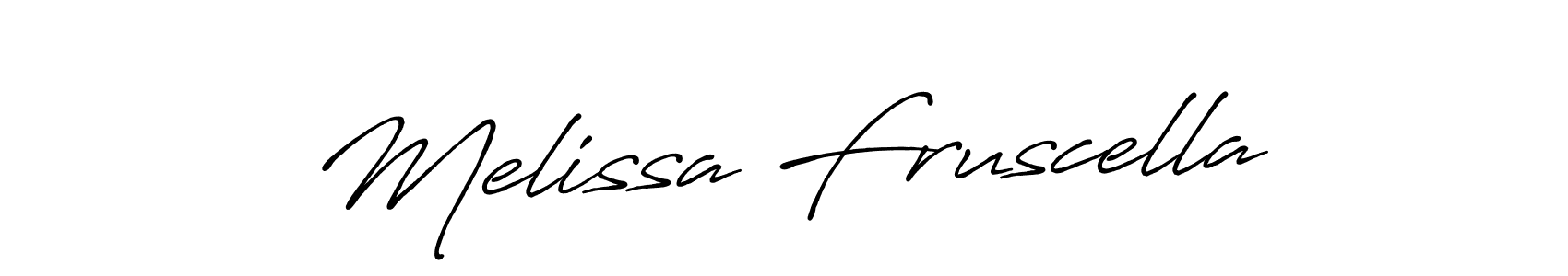 Also we have Melissa Fruscella name is the best signature style. Create professional handwritten signature collection using Antro_Vectra_Bolder autograph style. Melissa Fruscella signature style 7 images and pictures png