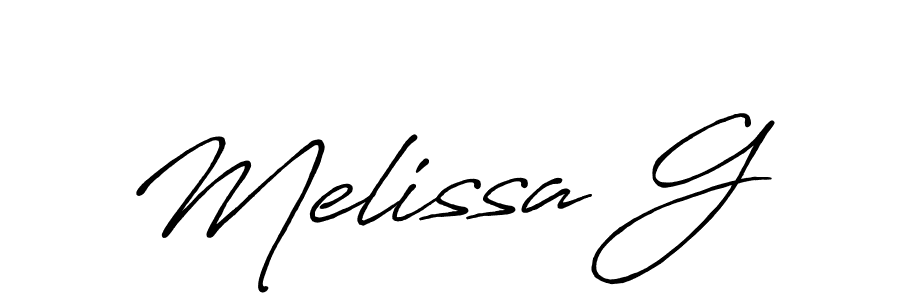 Here are the top 10 professional signature styles for the name Melissa G. These are the best autograph styles you can use for your name. Melissa G signature style 7 images and pictures png