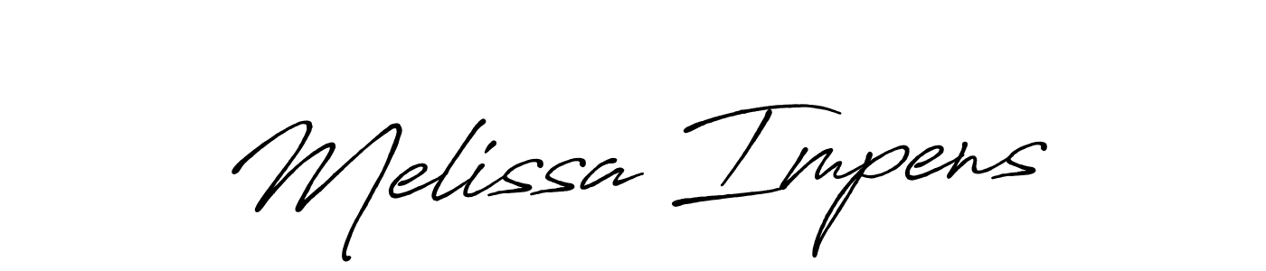 Also we have Melissa Impens name is the best signature style. Create professional handwritten signature collection using Antro_Vectra_Bolder autograph style. Melissa Impens signature style 7 images and pictures png