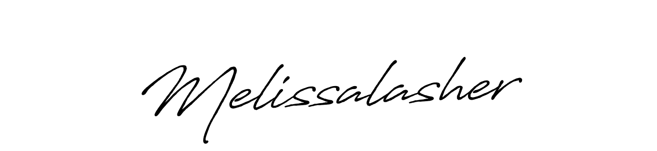 Also we have Melissalasher name is the best signature style. Create professional handwritten signature collection using Antro_Vectra_Bolder autograph style. Melissalasher signature style 7 images and pictures png