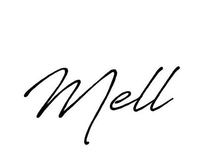 Make a beautiful signature design for name Mell. Use this online signature maker to create a handwritten signature for free. Mell signature style 7 images and pictures png