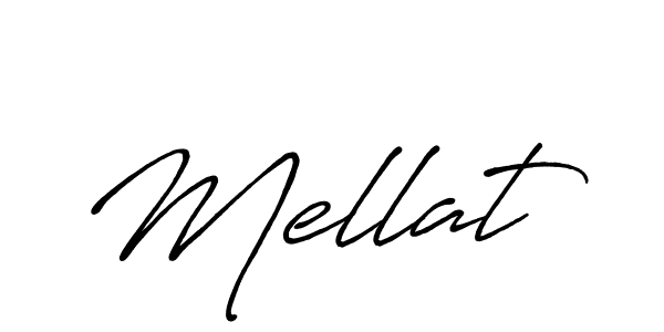 Also we have Mellat name is the best signature style. Create professional handwritten signature collection using Antro_Vectra_Bolder autograph style. Mellat signature style 7 images and pictures png