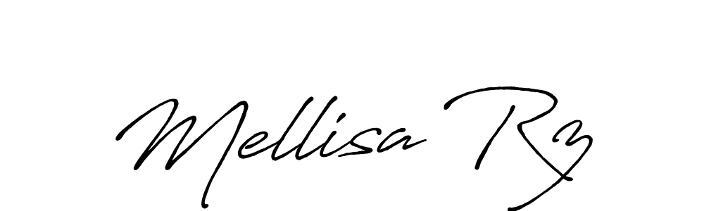 Make a beautiful signature design for name Mellisa Rz. Use this online signature maker to create a handwritten signature for free. Mellisa Rz signature style 7 images and pictures png