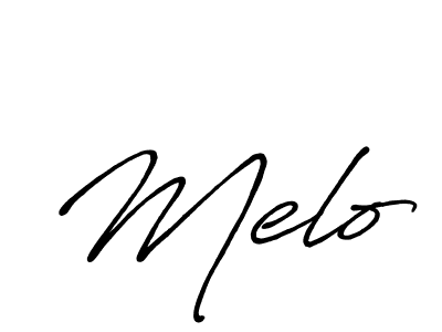 It looks lik you need a new signature style for name Melo. Design unique handwritten (Antro_Vectra_Bolder) signature with our free signature maker in just a few clicks. Melo signature style 7 images and pictures png
