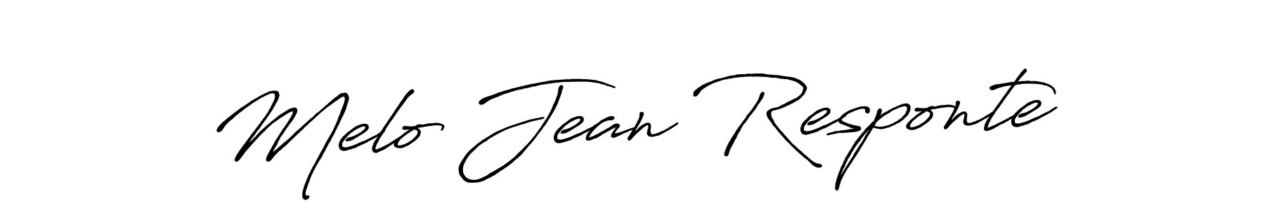 Similarly Antro_Vectra_Bolder is the best handwritten signature design. Signature creator online .You can use it as an online autograph creator for name Melo Jean Responte. Melo Jean Responte signature style 7 images and pictures png