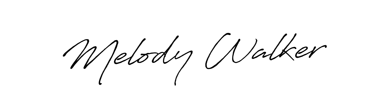 Also You can easily find your signature by using the search form. We will create Melody Walker name handwritten signature images for you free of cost using Antro_Vectra_Bolder sign style. Melody Walker signature style 7 images and pictures png