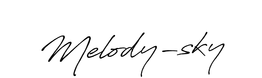 Make a beautiful signature design for name Melody-sky. Use this online signature maker to create a handwritten signature for free. Melody-sky signature style 7 images and pictures png