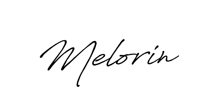 Also we have Melorin name is the best signature style. Create professional handwritten signature collection using Antro_Vectra_Bolder autograph style. Melorin signature style 7 images and pictures png