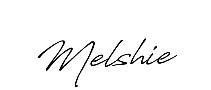 Melshie stylish signature style. Best Handwritten Sign (Antro_Vectra_Bolder) for my name. Handwritten Signature Collection Ideas for my name Melshie. Melshie signature style 7 images and pictures png