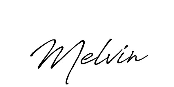 How to make Melvin name signature. Use Antro_Vectra_Bolder style for creating short signs online. This is the latest handwritten sign. Melvin signature style 7 images and pictures png