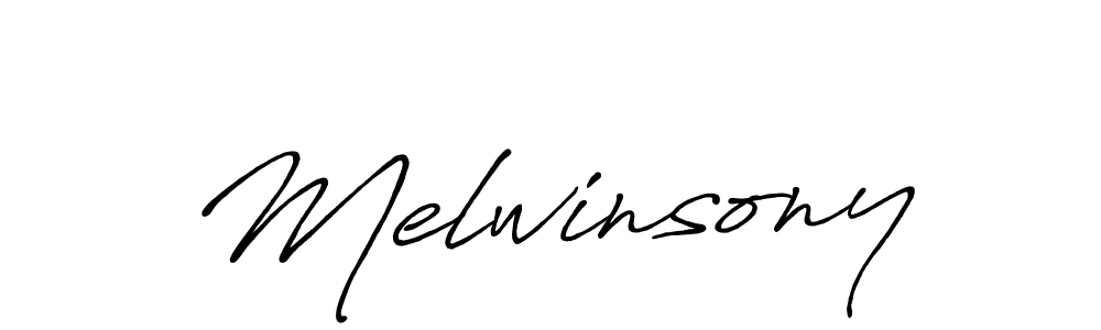 You should practise on your own different ways (Antro_Vectra_Bolder) to write your name (Melwinsony) in signature. don't let someone else do it for you. Melwinsony signature style 7 images and pictures png