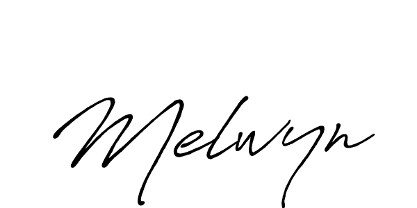 Also we have Melwyn name is the best signature style. Create professional handwritten signature collection using Antro_Vectra_Bolder autograph style. Melwyn signature style 7 images and pictures png