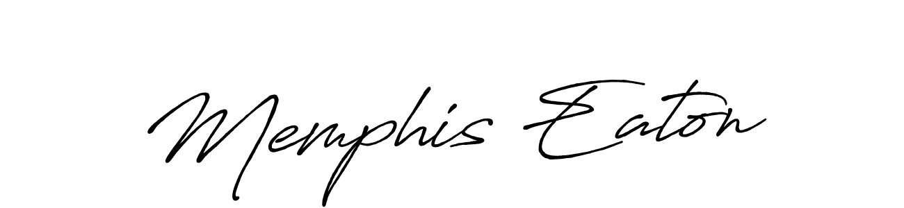 Also we have Memphis Eaton name is the best signature style. Create professional handwritten signature collection using Antro_Vectra_Bolder autograph style. Memphis Eaton signature style 7 images and pictures png