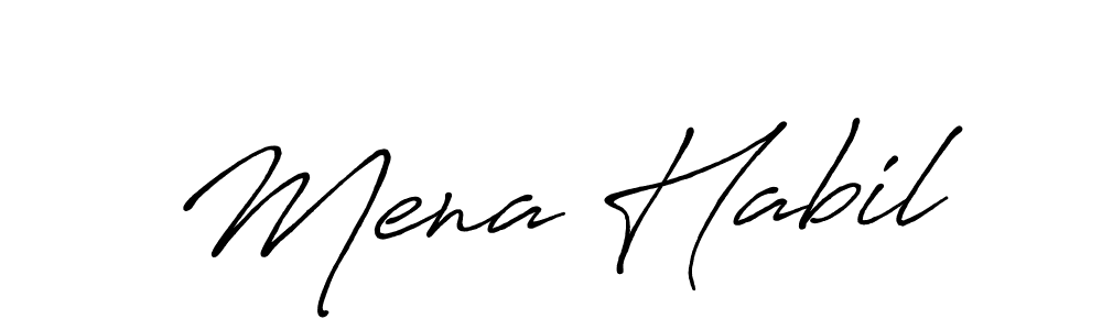 Here are the top 10 professional signature styles for the name Mena Habil. These are the best autograph styles you can use for your name. Mena Habil signature style 7 images and pictures png