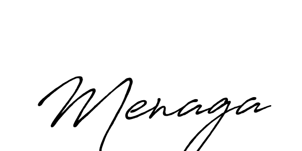 Antro_Vectra_Bolder is a professional signature style that is perfect for those who want to add a touch of class to their signature. It is also a great choice for those who want to make their signature more unique. Get Menaga name to fancy signature for free. Menaga signature style 7 images and pictures png