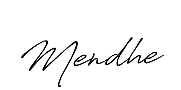 You should practise on your own different ways (Antro_Vectra_Bolder) to write your name (Mendhe) in signature. don't let someone else do it for you. Mendhe signature style 7 images and pictures png