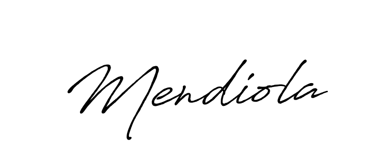 Also we have Mendiola name is the best signature style. Create professional handwritten signature collection using Antro_Vectra_Bolder autograph style. Mendiola signature style 7 images and pictures png