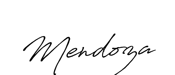Create a beautiful signature design for name Mendoza. With this signature (Antro_Vectra_Bolder) fonts, you can make a handwritten signature for free. Mendoza signature style 7 images and pictures png