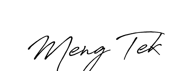 See photos of Meng Tek official signature by Spectra . Check more albums & portfolios. Read reviews & check more about Antro_Vectra_Bolder font. Meng Tek signature style 7 images and pictures png