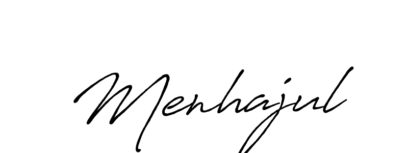 Similarly Antro_Vectra_Bolder is the best handwritten signature design. Signature creator online .You can use it as an online autograph creator for name Menhajul. Menhajul signature style 7 images and pictures png