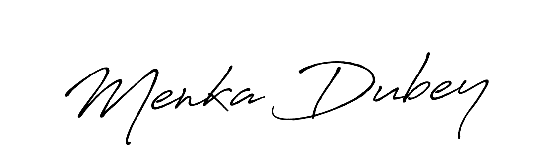 This is the best signature style for the Menka Dubey name. Also you like these signature font (Antro_Vectra_Bolder). Mix name signature. Menka Dubey signature style 7 images and pictures png