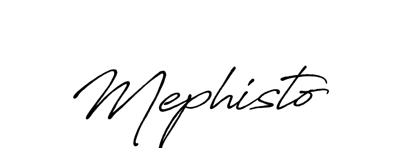 Use a signature maker to create a handwritten signature online. With this signature software, you can design (Antro_Vectra_Bolder) your own signature for name Mephisto. Mephisto signature style 7 images and pictures png